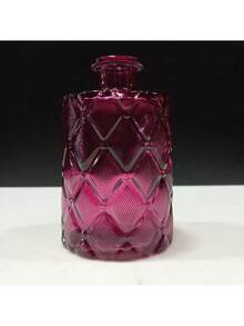 DECORATIVE VASE HOME ORNAMENT HOME&CO BOTTLE GLASS 11x7x7cm PURPLE - 紫色 - 查看 2
