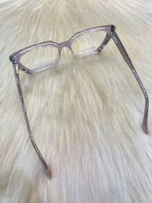 Retro Cat Eye Sunglasses With Black Frame And Polygonal Lenses For Myopia, Female Face, Small And Plain - Krem - View 4