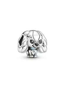 Disney Disney 100th Anniversary Enchanted Carriage Lab-Grown Rhinestone Charm Fits Bracelet Women 925 Silver Jewelry