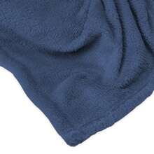 Double Bed Blanket 100% Polyester Flannel: Style And Comfort In Every Detail; Soft Touch/Best Price - 藍色 - 查看 2