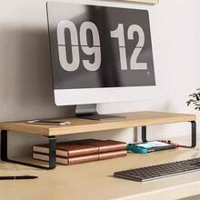 Monitor Stand, Desktop Storage And Storage, Display Rack, Computer Monitor Height Stand, Computer Stand, Laptop Stand With Storage Rack, Suitable For Home And Office Use - Multicolor - View 4