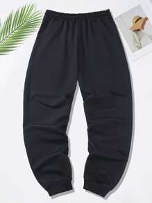 Pantalones casuales de corte regular para hombres con estampado gráfico de letras, cintura elástica con cordón, adecuados para actividades al aire libre como correr, golf, pesca, baloncesto, camping, gimnasio, natación y playa, gran regalo para esposo o novio