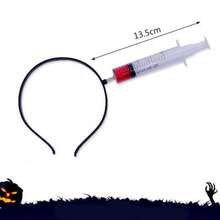 Halloween Headpiece - Plastic Knife, Axe, Scimitar And Scissors Horror Accessories, Suitable For Zombie Theme Costume Party And Back To School Season - Multicolor - View 15
