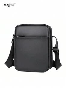 Bolso de hombre, bolso bandolera con diseño texturizado, bolso de trabajo de gran capacidad, bolso de viaje de fin de semana de moda