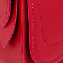 Women's Baguette Shoulder Bag - Merah - View 10