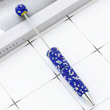 [ 10 Multicolor Sets ] Creative DIY Multicolor Diamond Encrusted Handmade Products Handwritten Pen/Bead Display Prop/Handmade Ornament/Photography Prop/Souvenir Suitable For Gift Giving/