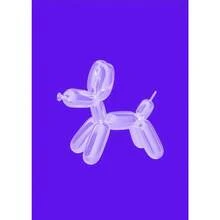 1pc Preppy Balloon Dog Colorful Blue Green Pink Poster Print Wall Art Pictures Canvas Painting Living Room Bedroom Home - Multicolor - View 16