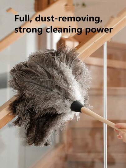 1- Artificial Brown Black Dust Collector, Artificial Dust Collector, Dust Removal Brush, Desktop Cleaning, Dust Removal, Suitable For Household Dust Removal, Car Cleaning, Household Sofa Cleaning, Dust Removal