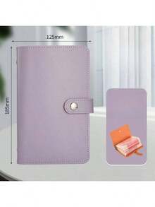 1PC New Banknote Collection Book: Banknote Collection, Currency Cash Commemorative Notes, RMB Deposit Certificates, Bill Storage, Savings Book - Multicolor - View 8