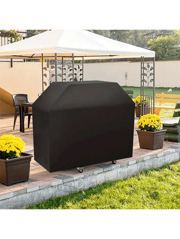 1pc BBQ Grill Barbeque Cover, Anti-Dust Waterproof Heavy Duty Charbroil BBQ Cover, Outdoor Rain Protective Barbecue Cover