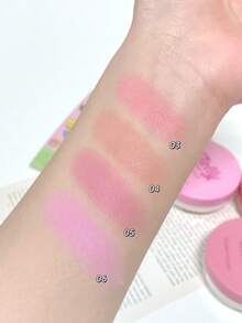 Jelly Dough Blush 06 Plum Jelly, Creamy Texture Blush, Velvet Matte Finish, Smooth & Lightweight, Long-Lasting, Smudge-Proof, Easy To Apply, Creates Healthy Glow, Suitable For Multiple Occasions, Korean Makeup, 4.2g/0.15oz - 06 PLUM JELLY - View 7