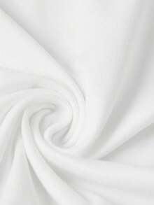 Camiseta con estampa de lazo de Día de San Valentín, cuello redondo de manga corta, informal para verano y primavera, prenda para mujeres, adultos, hombres, adolescentes y jóvenes de manga corta - Blanco - Ver 6