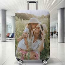 Customized 18-32 Inch Flexible Travel Case Covers Are Suitable For 18-32 Inch Travel Cases, Personal Customized Travel Case Covers, Anti-Scratch Protectors, Travel Case Protectors, Travel Case Cover Guards, Dust Covers, Trolley Travel Case Dust Covers, Travel Accessories, Couples, And Families. Customized Pet Pictures,Bags & Luggage,2025 Halloween Accessories,Business Casual, Basics - Multicolor - View 5