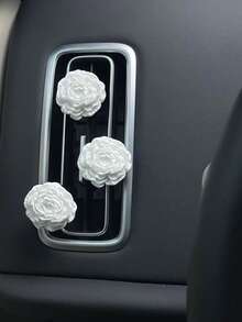 汽车香水香薰牡丹花香氛石车内空调车内出风口摆件高档装饰品 Price: $11.36