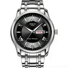 Mens Automatic Watch Mechanical Luxury Dress Watch Moon Phase Day Date Watch Gift,Men's Fashion  Watch - Kiểu 3 - Xem 5