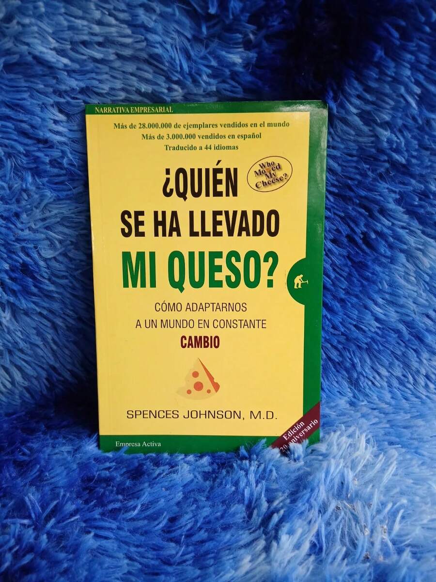 Quien se ha llevado mi queso libro de motivación educativa desarrollo personal empresa mentalidad positiva literatura de liderazgo inspiración financiera management narración lecciones - Libro único - Ver 1