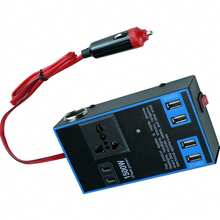 Car Power Inverter 12v 24v To 110v 220v 1500w - màu đen - Xem 3