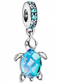 Disney Disney 100th Anniversary Enchanted Carriage Lab-Grown Rhinestone Charm Fits Bracelet Women 925 Silver Jewelry