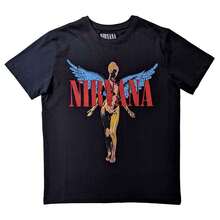 Nirvana In Utero Angelic T Shirt - Black - View 4