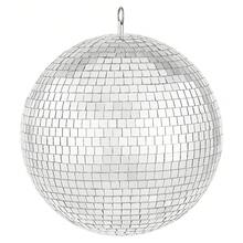 Mirror Disco Ball, 12 Inch Mirror Ball With Hanging Ring, Lightning Disco Ball Party Decorations, Ideal For DJ Club, Stage, Wedding, Birthday, Christmas, New Years Celebration - 12 inch - Xem 8