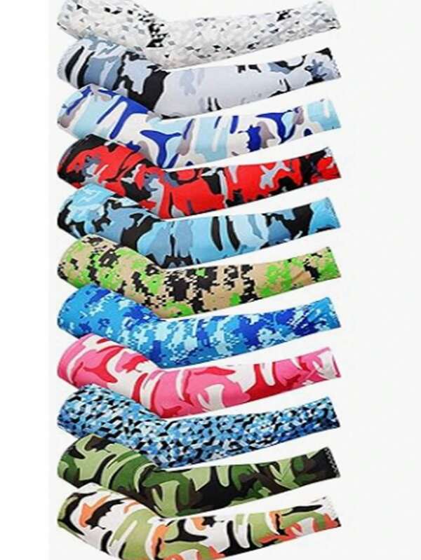 4/2 pares de manguitos de seda para ciclismo, proteção UV para atividades ao ar livre no verão, respiráveis e absorventes de umidade, material de seda leitosa, confortável