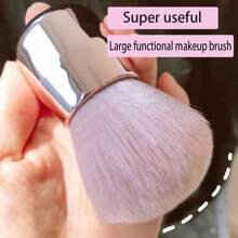 1pc Oversized Face Powder Makeup Brush, Multi-Function Soft Hair Cosmetic Brush Tool