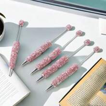 [ 10 Multicolor Sets ] Creative DIY Multicolor Diamond Encrusted Handmade Products Handwritten Pen/Bead Display Prop/Handmade Ornament/Photography Prop/Souvenir Suitable For Gift Giving/