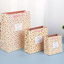 5 piezas de bolsas con estampado floral para envolver regalos para fiestas de cumpleaños y eventos