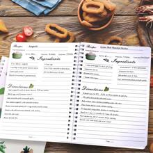 A5 Spiral Bound Recipe Organizer - Cooking Journal With 114 Blank Templates, Meal Planner & Food Diary Sections | For Home Chefs, Food Bloggers, Cooking Lovers | Great Gift Ideaschool Supplies,Back To School