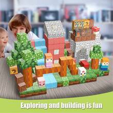 [Magnetic Blocks] 108pcs Magnetic Building Blocks Set | STEM Jigsaw Puzzle, Sensory Play World, Youngsters Educational Toy In Multiple Colors - Ideal For Christmas, New Year, Birthday Gifts, Magnetic Toys For Boys And Girls Ages 3+. - 彩色 - 查看 4