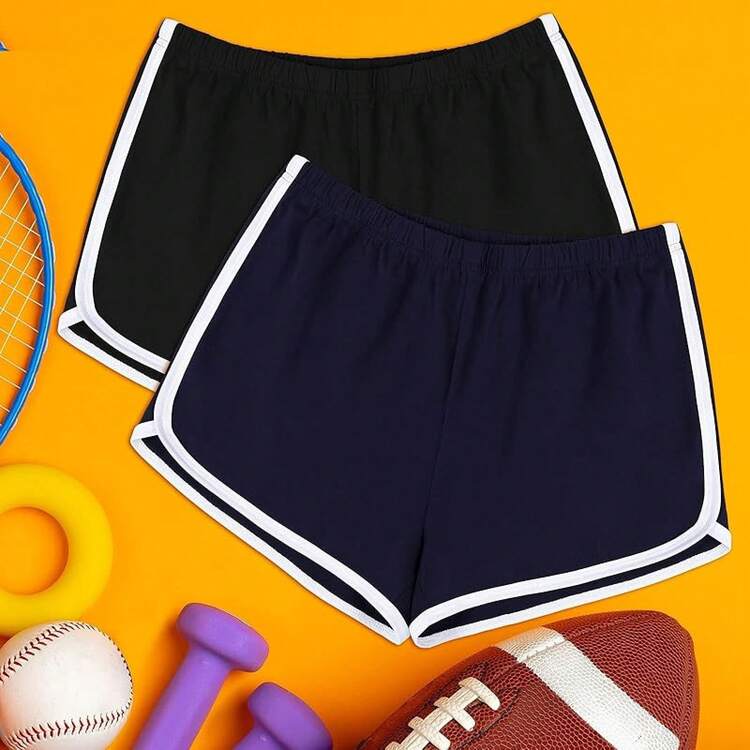 URATOT Women's Cotton Gym Yoga Summer Running Active Dance Elastic