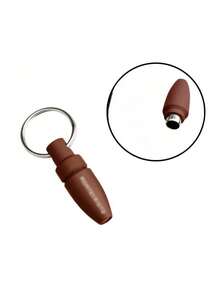 3 PiecesStainless Steel Cigar Cutter Set - Sharp, Portable V-Shaped Cigar Scissors, Cigar Cutter Tool - Brown - View 5