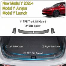 Rear Trunk Bumper Protector Guard For  Juniper Launch Accessories 2025 2024 Trunk Threshold Sill Cover Mat Plate