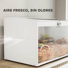 PawHut Pet Houses & Cages - trắng - Xem 8