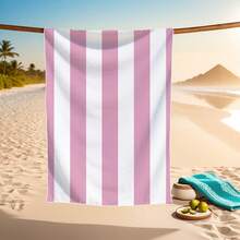 1pc Microfiber Beach Towel - Quick Dry, Absorbent, Suitable For Adults, Travel, Summer, Sports, Swimming, Pool, Yoga, Camping, Printed Pattern, Beach Essentials, Beach Accessories, Pool Float - Multicolor - View 31