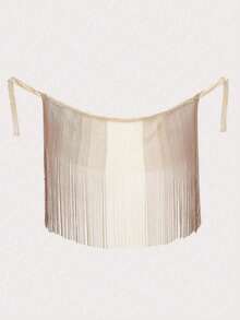 1 pieza Cárdigan tipo alas de murciélago delgado, con decoración de flecos calados, protección solar talla grande para cubrir vestidos de verano - Multicolor - Ver 21