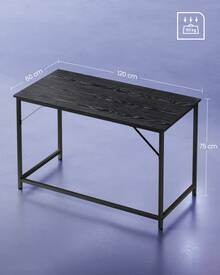 Office Desk - Black - View 2