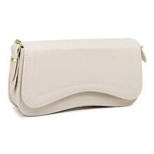 Women's Baguette Shoulder Bag - Beige - View 5