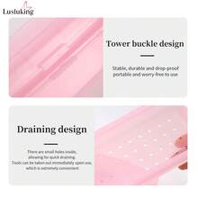 LUSLUKING 1pc Portable Nail Tool Sterilizer – Uses UV-C Light To Disinfect Manicure Instruments (Clippers, Scissors, Tweezers) Without Batteries, Perfect For Salons & Travel - Multicolor - View 7