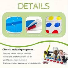 Interactive Dance Party Game 1 Set - Plastic Indoor & Outdoor Fun For Adults - Perfect For Christmas & Valentine'S Day Celebrations - Random - View 6