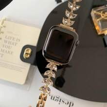 Metal Watch Straps For Women - Applicable To Ultra Se 10 9 8 7 6 5 4 3 2 1 Applicable To 44mm, 40mm, 45mm, 41mm, 49mm, 42mm, 38mm Women's Watch Straps (Excluding Watches)