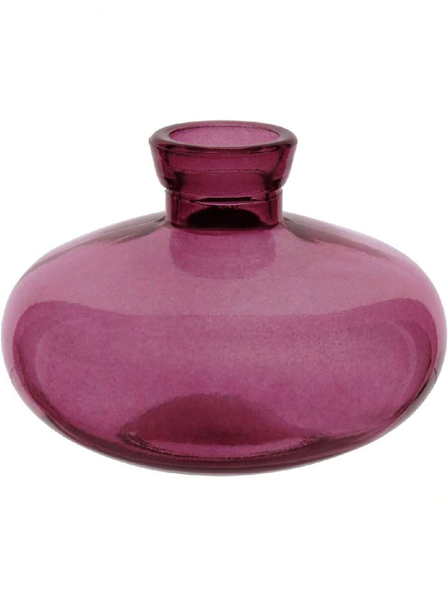 DECORATIVE VASE HOME ORNAMENT HOME&CO BOTTLE GLASS 6x9x9cm PURPLE - 紫色 - 查看 1