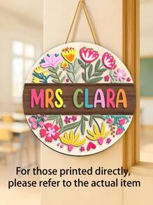 Personalized Teacher Name Door Sign2-Styles, Teacher Appreciation Gift, Custom Teacher Name Door Hanger, Classroom Decor, Teacher Gift, Welcome Sign,Back To School,School Supplies,School Supplies,Back To School,School Gift,For Office,For School,For Classroom,For Teacher Gifts,For University,For Colleague,For Dorm Rooms,For Teacher,For Boys And Girls,For Teenagers,Junior High School Students,Middle School Students,High School Senior High School Students,College Students,University Students,Freshman,Sophomore,Underclassmen