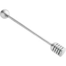 Fox Run Honey Dipper C Stainless Steel Honey Stirring Stick, 6.5" - Stainless Steel Dipper - View 1