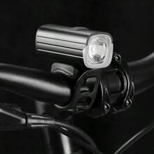 Luz Frontal de Bicicleta LED Recarregável USB de Alta Luminosidade, Luz de Ciclismo de Alta Intensidade Potente, Material de Liga de Alumínio, 5 Modos de Iluminação, Equipamento de Lanterna para Bicicleta de Montanha e Scooter
