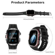 Eytlptoc New Men Smart Watch, Fashionable Appearance (Dial/Answer Calls), Large Touchscreen, Metal Body Men's Smart Watch, Suitable For Men/Women Sports Watch, Music Control Playback. Compatible With Android And IOS Phones, A Great Gift For Friends!