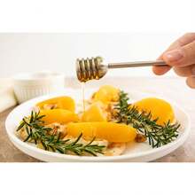 Fox Run Honey Dipper C Stainless Steel Honey Stirring Stick, 6.5" - Stainless Steel Dipper - View 11