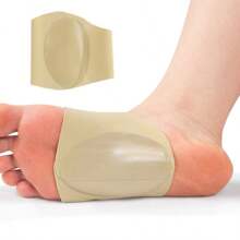 Silicone Support Insole - Soft, Comfortable Footbed With Massage Texture For All Shoes, Foot Care