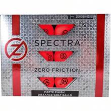 Zero Friction Spectra - Pelotas de Golf - Rojo neón - Ver 5