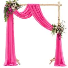 Bohemian Style Chiffon Table Runners Set Of 1, Perfect For Wedding, Birthday, Or Party Decorations - Multicolor - View 32